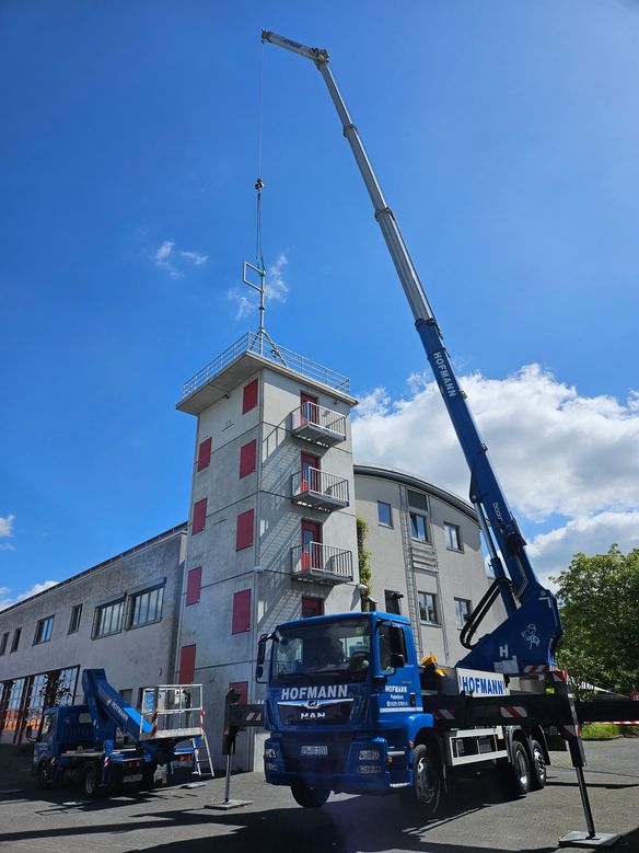 Hubunterstützung Stahlbau
