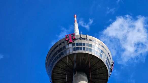 Logo fertig montiert