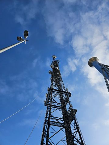 Richtfunkdemontage in 70m Höhe