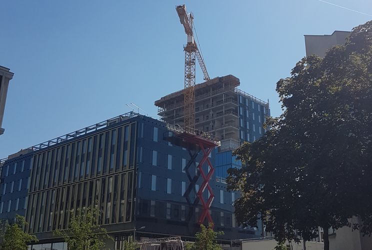 Ein Rathaus zieht um - was passiert mit dem Richtfunk?