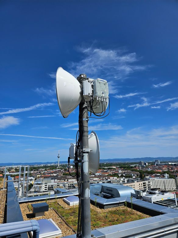 Fertige Installation