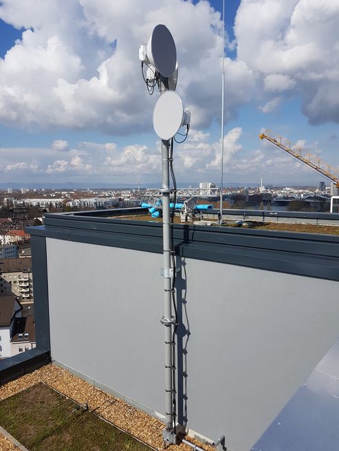 Fertige Installation