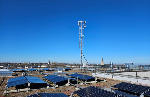 Neues Rathaus, neuer Speed. Warum Richtfunk den Umzug beschleunigt.