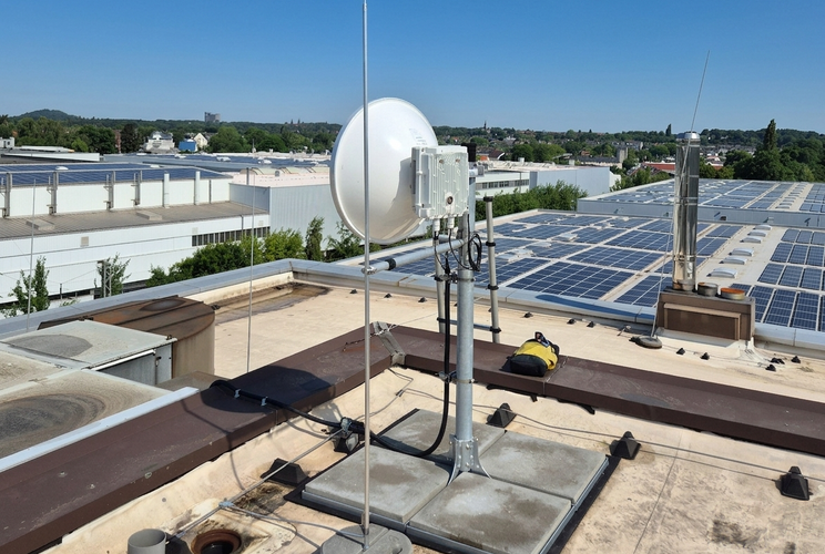 10 GBit/s Backbone für Düren: Richtfunk-Innovation im Herzen der Rur-Region