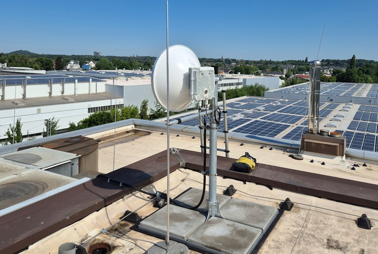 10 GBit/s Backbone für Düren: Richtfunk-Innovation im Herzen der Rur-Region