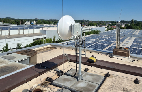 10 GBit/s Backbone für Düren: Richtfunk-Innovation im Herzen der Rur-Region
