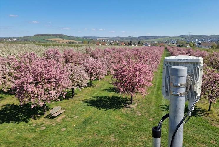 Richtfunk Wachtberg: Gigabit-Mesh für Obstbau & Industrie