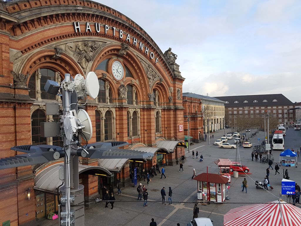 Bremen: TWS installiert Carrier-Grade Richtfunk für die Vernetzung von Überwachungskameras an Brennpunktstandorten.