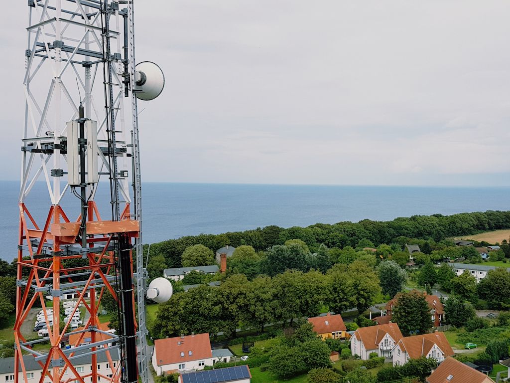 Anbindung des Offshore-Windparks Baltic Eagle mit Hochleistungsrichtfunk ans Festland.