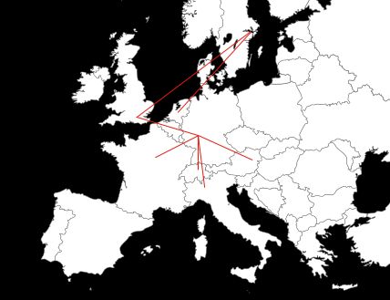 Europäische Low Latency Strecken