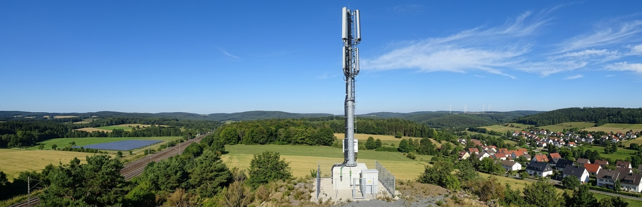 Montage Tetra Funkantennen