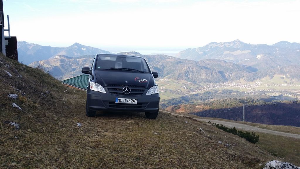 Serviceeinsatz auf jedem Gelände