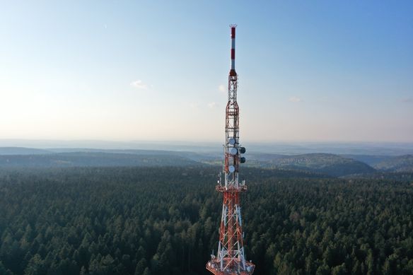 Funkturm im Nordschwarzwald