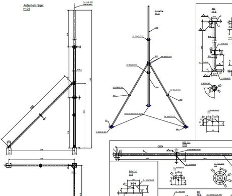 3D CAD Entwurfs- und Ausführungsplanung Stahlbau