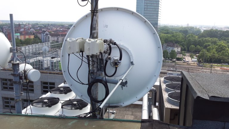 Ceragon-Fibeair-IP-20G-Installationsbeispiel